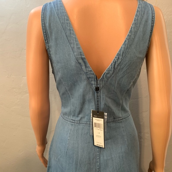 BCBGmaxazria Sleeveless Button Front Jumpsuit - Picture 6 of 8